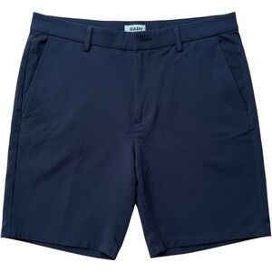 Tom Brady BRADY Brand Shorts Men's 34 Black Performance Golf Stretch 9" Inseam